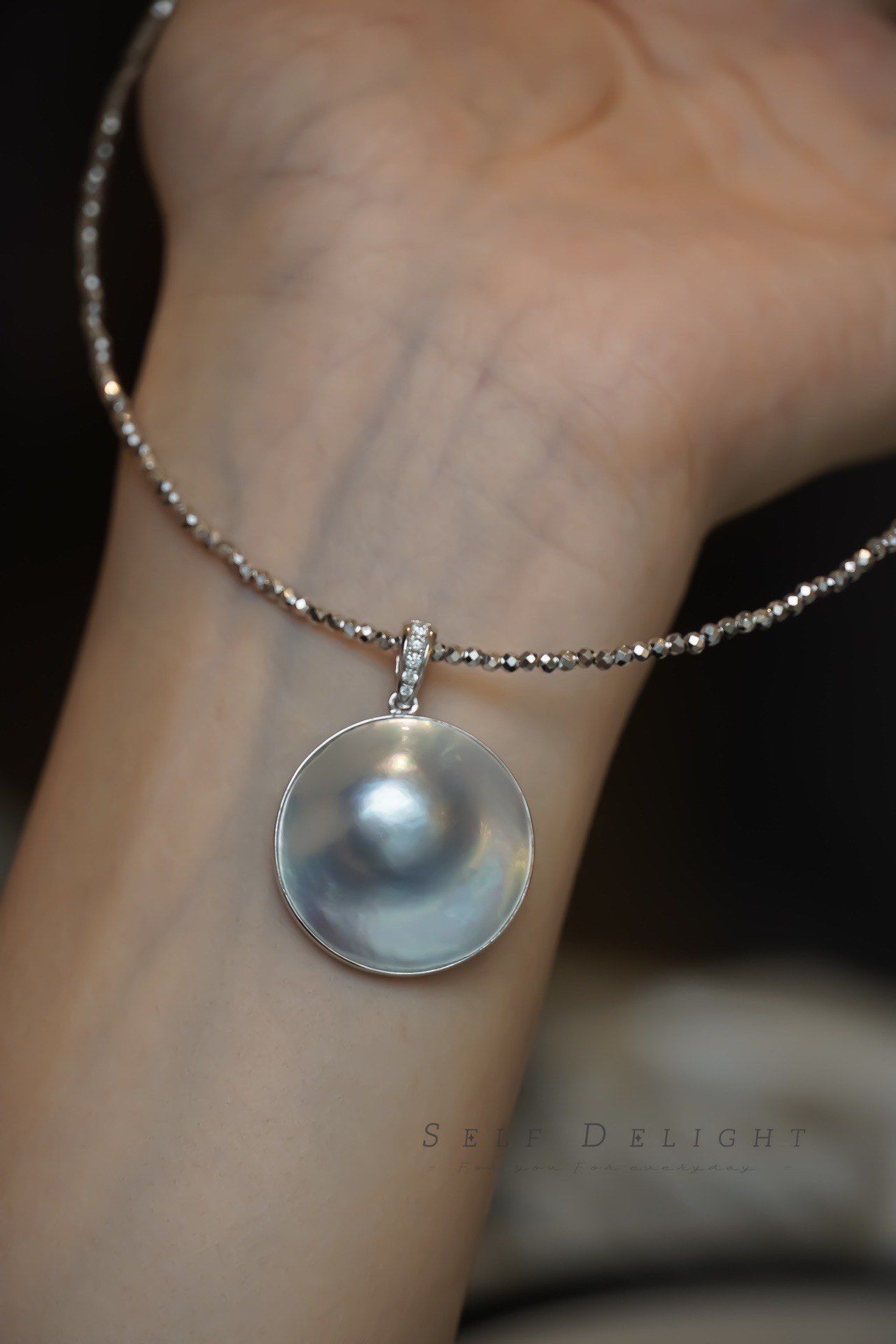 入秋的第一款马贝吊坠