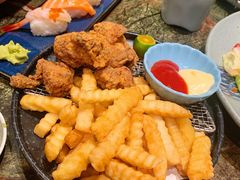炸鸡薯条-炙柒Sekinana·精致料理 烧鸟·铁板烧(海上世界店)