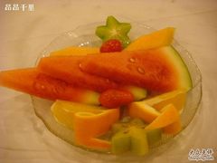 赠送的水果-潮福城大酒楼·潮味粤品·港式点心(湖滨北路店)