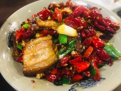 蒜苗回锅肉-潇湘阁(望京SOHO店)