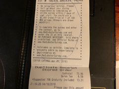 账单-RED LOBSTER(中城西店)