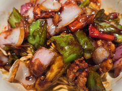 鲜切牛肉虾仁拌面-王繁星面馆(西安熙地港店)