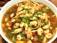 爆炒虾仁汤面-兰溪十八浇(天一店)