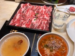 牛肋条现切-东道煮牛肉火锅(东盛大街店)