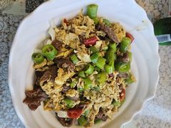 茄子肉丁鸡蛋拌面-文三里屯面馆(三里屯店)