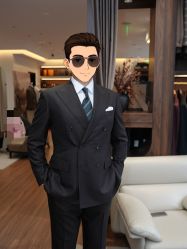 点击看大图 -Mr.Royal御匠先生·手工全麻衬衣西服定制