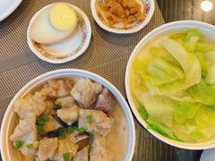 香芋豉汁排骨饭-王生记茶餐厅