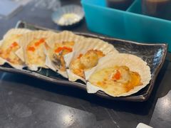 芝士焗扇贝-大渔铁板烧(东城店)