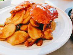 宁波梭子蟹炒年糕-新发现(苏州中心商场店)