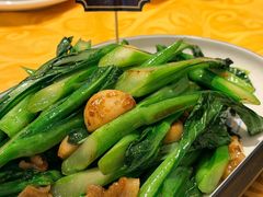 猪油渣生炒时蔬-天宝食坊·啫啫煲大排档(西华路店)