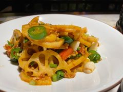 小炒藕片-绿茶餐厅(财富购物中心店)