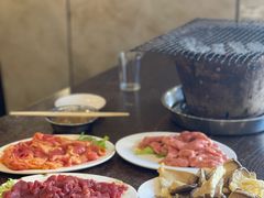 烤鲜蘑-韩风烤牛肉冷面店