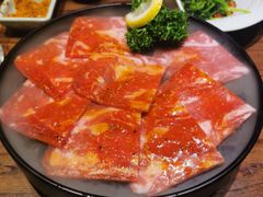 -明洞阿姨·韩式酱蟹烤肉·创意料理(三元桥店)