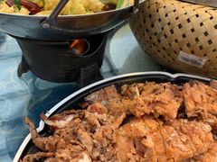 油炸鱿鱼排-海市蜃楼花园主题餐厅(石顶店)