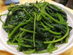 清炒地瓜叶-老字号蛇口德记烧腊饭店·海鲜加工