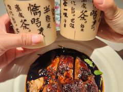 芝士厚乳+现冲泡茶-维园悦谱·海派家常菜(乌鲁木齐南路店)