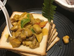 面包咖喱鸡-柒园·三十年创意杭帮菜(龙湖滨江天街店)