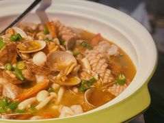 青椒海鲜烩-柴门头啖汤·经典川菜·慢火汤品(锦城万达店)