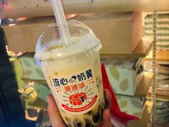 流心奶黄波波冰-喜茶(中山利和新地店)