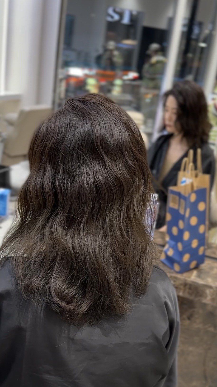 水波纹卷发 | 质感茶棕色