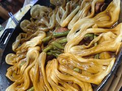 铁锅排骨粘卷子-海碗油泼面·八次方·水库鱼·粘卷子(平谷店)