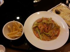 咖喱烧大虾-新南华大酒店(长寿店)