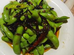 凉拌毛豆-美膳居川菜馆油焖大虾烧烤(卓刀泉店)