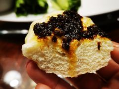 鲅鱼酱配石头饼-聚缘堂·海鲜私房菜(松岭路店)