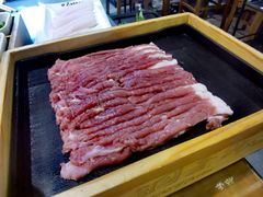 手切羊后腿-古铜老院铜锅涮肉·清真(双井店)