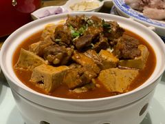 牛腩炖老豆腐-宁夏国强手抓羊肉·清真菜(未央路凤三店)