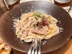黑松露奶油培根意面-The Good Place好地方·Brunch·coffee(国贸店)