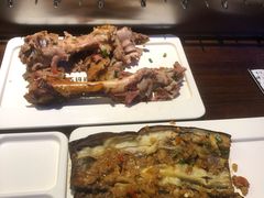 烤茄子-三个蒙古大叔羊肉串(大宁店)