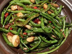 砂锅焗豆角-情妹耙泥鳅·江湖川菜(科华店)