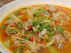半汤鲜椒牛蛙-不相离盐帮菜(郎园店)