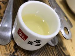 野生菌汤锅-强记清汤黄牛肉·刀叉牛肉火锅(个旧店)