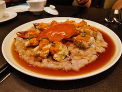 和乐蟹蒸手剁肉饼-广州文华东方酒店·江-由辉师傅主理