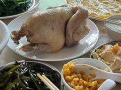 萝卜干煎蛋-佳基盐焗鸡