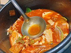 海鲜嫩豆腐汤-姜虎东白丁烤肉(苏州中心店)