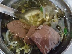 豆芽猪血汤-小翔干面
