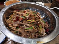 干锅香笋-海富荣·锅贴·陕菜家常菜(阳光城店)