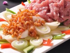 肉丝拌金针磨-秀园弘扬川味饭店(长久路店)