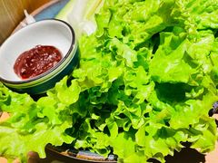 季节蔬菜组合-烧肉达人•炭火烧肉(新天地店)