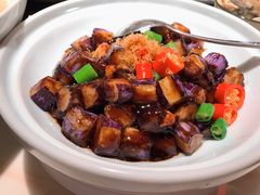 瑶柱茄子煲-杭越海鲜(迪荡店)