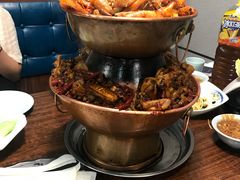-超越炭火牛蛙火锅鸡(河东店)