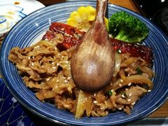 牛肉鳗蒲烧双拼饭-渔寿司·日本料理(艾尚天地店)