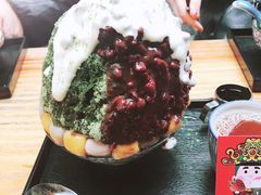 抹茶生乳かき氷-WONDER ICE 萬得冰田(建設路总店)