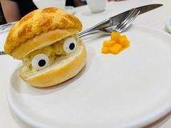 大眼菠萝冰冰包-蔡澜点心·粤菜(月星环球港店)