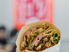 双蛋培根火腿肠煎饼-虎伢Fuuya!咖啡煎饼(陆家嘴波特营店)