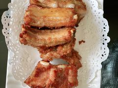 蒜香排骨-红星光发煲仔饭(文海店)