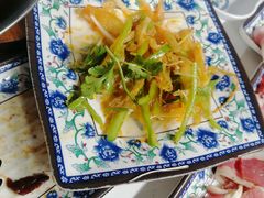 拌明太鱼-大槐树烤肉馆